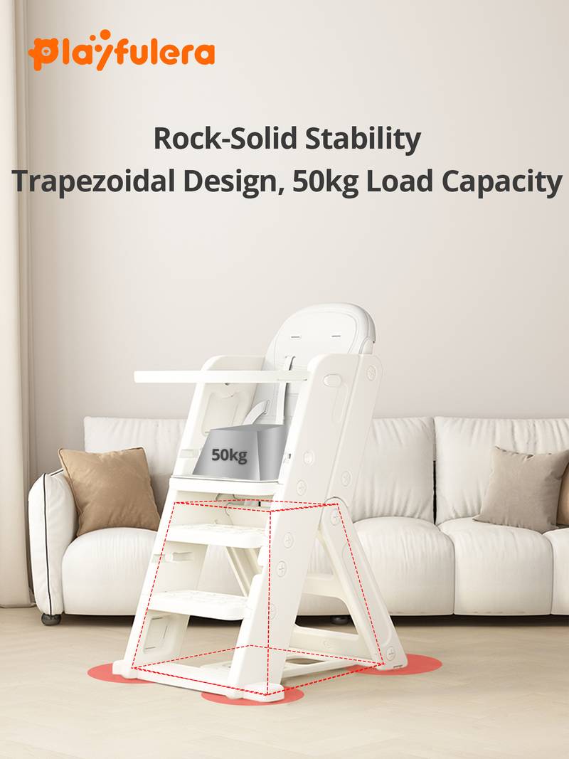 Grow With Me 4-in-1 Foldable High Chair – 18 to 96 Months - Image 4