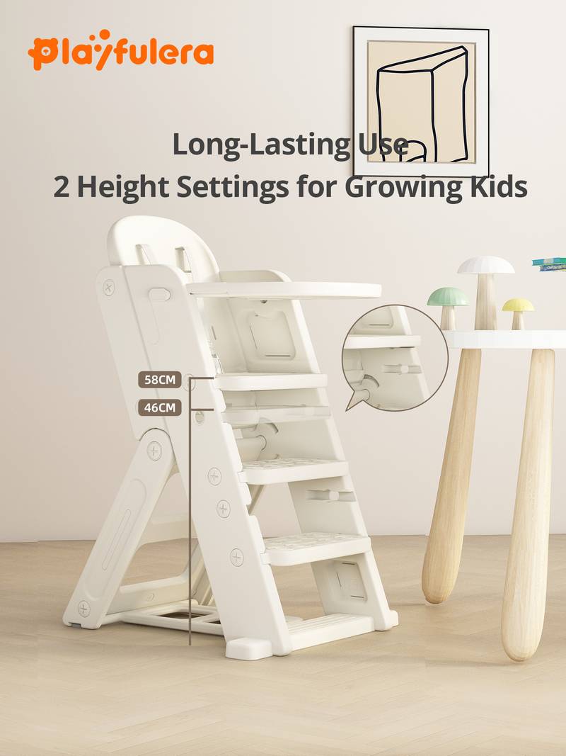 Grow With Me 4-in-1 Foldable High Chair – 18 to 96 Months - Image 5